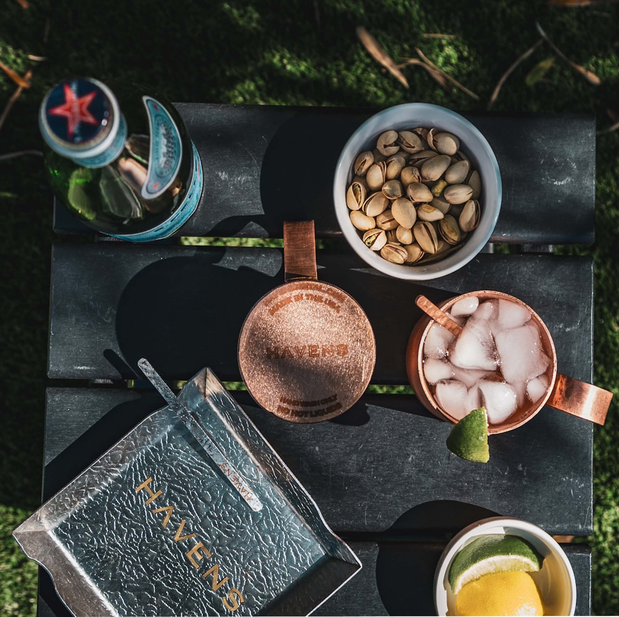 Copper_mule_mugs_and_stainless_steel_American_USA_made_ashtray